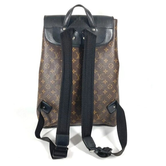 LOUIS VUITTON M40637 MonogramMacassar Parc Backpack Bag Flap Backpack main image 14